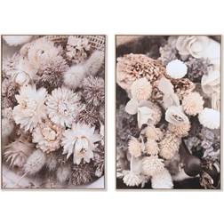 Dkd Home Decor Floral Billede 83x123cm 2stk