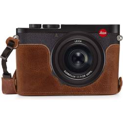 MegaGear Leica Q2 Ever Ready Top Grain Leather Camera Half Case