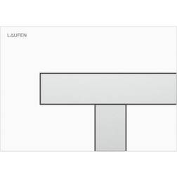 Laufen INEO AW100 Dual-Flush Betätigungsplatte 202 x 145 x 10 mm