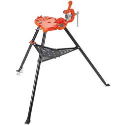 Ridgid 40130 modell 40-A bärbar bärbar TRISTAND med monteringsörhänge, trebensarbetsanordning 1/8 tum till 2 1/2 tum (6 till 60 mm)