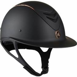 Onek Casco Da Equitazione In Oro Rosa Opaco - Noir