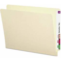 Shelf-master Heavyweight Manila Folders, Straight Tabs, Letter