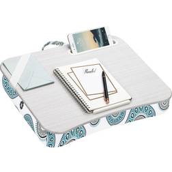 LapGear Designer Lap Desk In Blue Medallion Blue Medallion