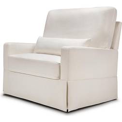 NAMESAKE Crawford Chair And A Half And Swivel Glider In Performance Cream Cream Glider