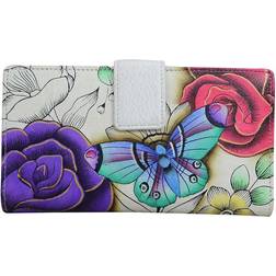 Anuschka Two Fold Organizer Wallet Multi Misc No