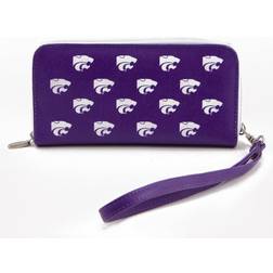 Eagles Wings Kansas State Wildcats Zip-Around Wristlet