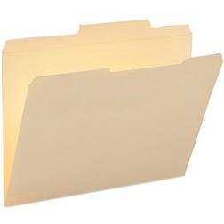 Smead File Folders, Reinforced 2/5-Cut Tab, Letter