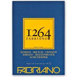 Fabriano skitseblok F-1264 A4 (210×297 mm) 100 ark, gramvægt 90