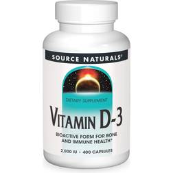 Source Naturals Vitamin D-3 2000 iu