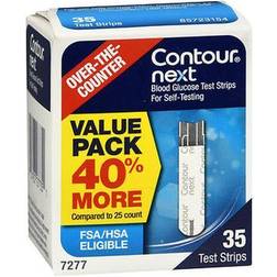 Contour Next Blood Glucose Test Strips, 35 Count