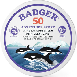 Badger Adventure Mineral Sunscreen Tin SPF50 68g