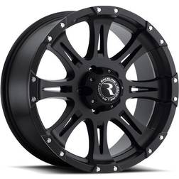 Raceline Raceline Wheels Raptor, 16x8 with 8x6.5 Bolt Pattern Satin