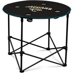 Logo Brands Jacksonville Jaguars Black Folding Tailgate Table Chair