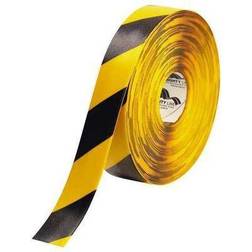 Marker Caution Tape, 2 33.33 Yds, Black/Yellow HDT2BKYL