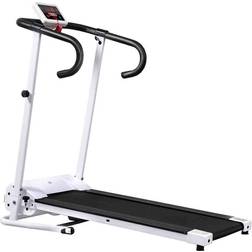 Homcom Folding Treadmill Home Running Fitness Machine with Stopper