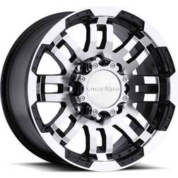 Warrior Vision Off Road 20x9 5x139.7 18et Gloss Wheel