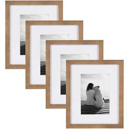 Kate and Laurel to 5" 7" Gallery Tabletop Light Brown - & All Things Photo Frame