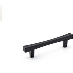 Richelieu Hardware BP722796 3-3/4 Center to Center Bar Cabinet Pull Matte Pulls Bar - Matte Black