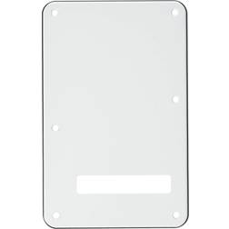 Fender Stratocaster Modern-Style Tremolo Backplate white Abdeckplatte