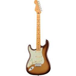 Fender American Ultra Stratocaster LH Electric Guitar, Maple, Mocha Burst