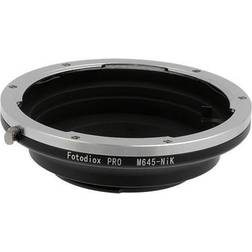 Fotodiox Pro Compatible Mamiya 645 MF to Nikon Cameras Lens Mount Adapter