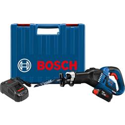 Bosch 18-volt Variable Speed Brushless Cordless Reciprocating Saw (Charger Included and Battery Included) GSA18V-125K14A