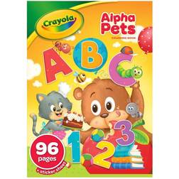 Crayola Alpha Pets Coloring Book, 96 Pages