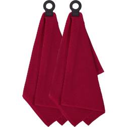 Ritz Hook Hang Dishcloth Red