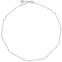 Edblad Perla Necklace - Silver/Pearls