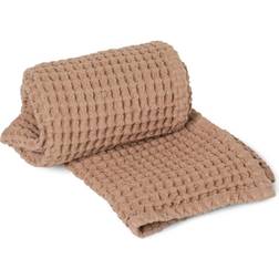 ferm LIVING Organic Hand Towel Gæstehåndklæde Beige (100x50cm)
