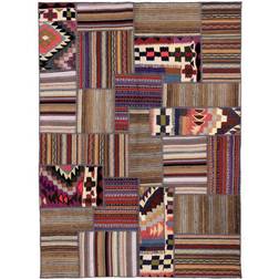 Arkiio Handknuten Persisk Patchworkmatta Shiraz/Azerbajdzjan 146x20