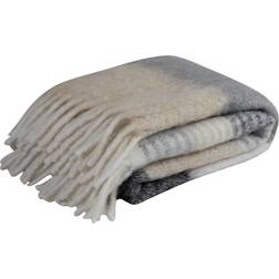 Brafab Honung plaid Tæppe Beige, Grå, Grøn, Blå, Rød (170x130cm)