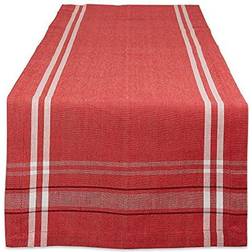 DII Kitchen Essentials Everyday French Stripe Tablecloth Red