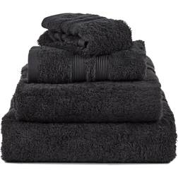 Mille Notti Fontana Bath Towel Grey, Black (70x30cm)