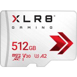 PNY XLR8 Gaming microSDXC Class 10 UHS-I U3 V30 A2 100/90MB/s 512GB