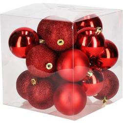 Hedlundgruppen Bauble Mix Red Julgranspynt 20st