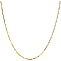 Homebello Beveled Curb Chain Necklace - Gold