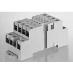 Omron Sokkel, DIN-skinne/overflademontering, 14-pin, skrueklemmer (IEC/VDE) PYF14A-N