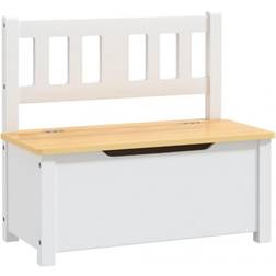 vidaXL Banc De Rangement Pour Enfants 60x30x55 cm MDF