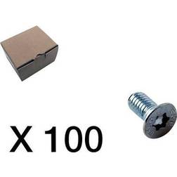 CUBIC SKRUE, UNDERSÆNKET, TORX 100 STK 100stk