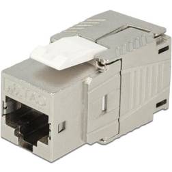 DeLock Cat 6A STP Keystone Snap-In stik.