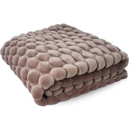 Ceannis Egg Filt Rosa (170x130cm)