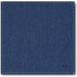 Lexington Icons Cotton Twill Stofserviet Hvid, Blå (50x50cm)