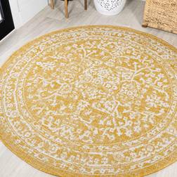 Jonathan Y Malta Bohemian Medallion White, Yellow 63x"