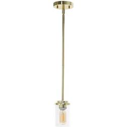 Lalia Home Studio Loft Gold Traditional Pendant Lamp