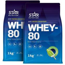 Star Nutrition Whey-80 Banana 1kg 2 st