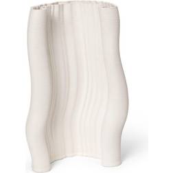 ferm LIVING Moire Off White Vase 30cm