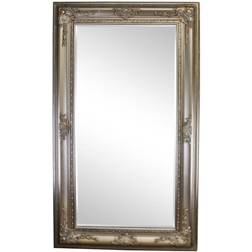 Inspire Home Decor Ornate Silver Wall Mirror 77x20cm