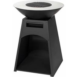 Tepro Waco Log Fireplace with Steel Plancha wilko Garden & Outdoor