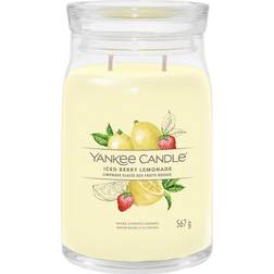 Yankee Candle Rumdufte stearinlys Iced Berry Lemonade 567 Duftlys 104g
